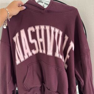 Nashville Maroon Hoodie